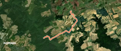 Wilde Endert, Zuweg Landkern über Greimersburg