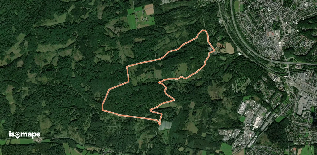 Stadtwald Rundweg A4