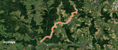 Nebenlinie des SAV (rotes Plus): Abtsgmünd - Neuler - Sägweiher