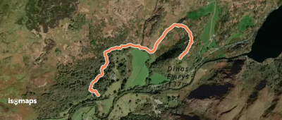 The Legendary Trail of Dinas Emrys