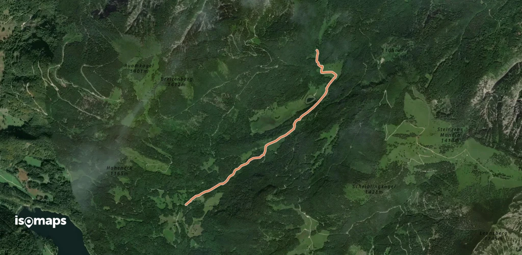 Variante Wanderweg 811: Zum Haleswiessee