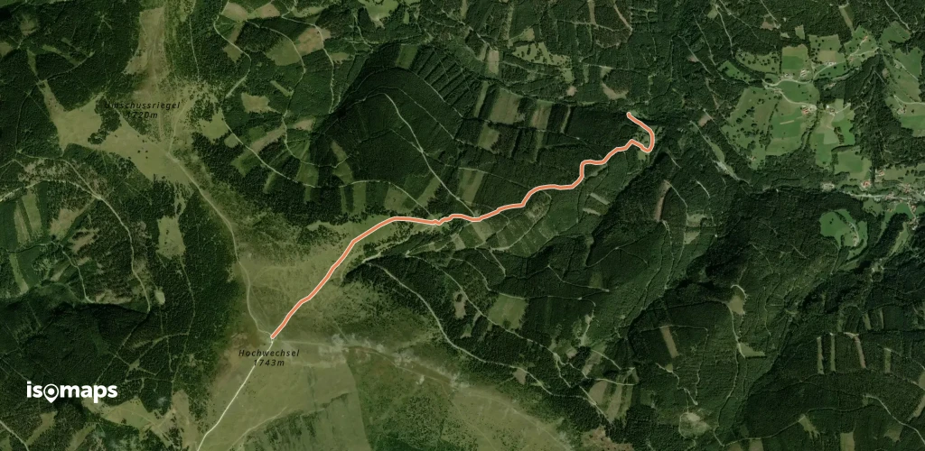 Hochwechsel (Wetterkoglerhütte) Wanderweg 51