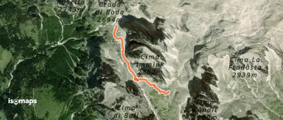 Sentiero attrezzato del Passo di Ball