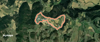 Laufstrecke Hotel Runde (orange)