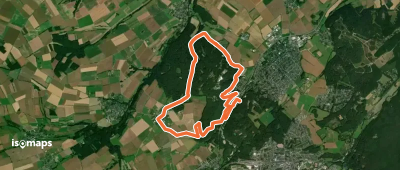 Eifeltor Panorama - Route