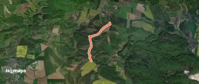 Wanderweg gelbes Dreieck