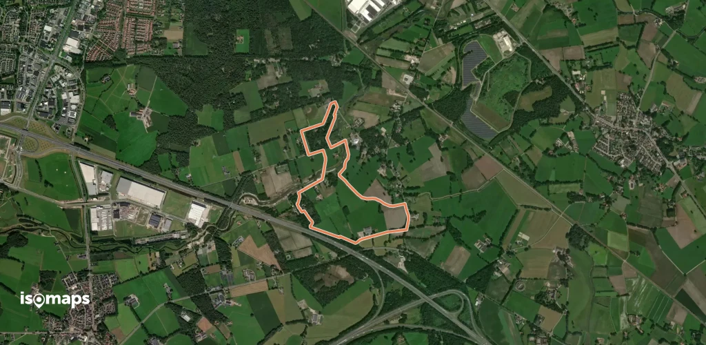 WNW Twente - Tusveld - rode route