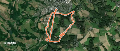 Wanderparkplatz Overath Hallenbad Rundweg A1