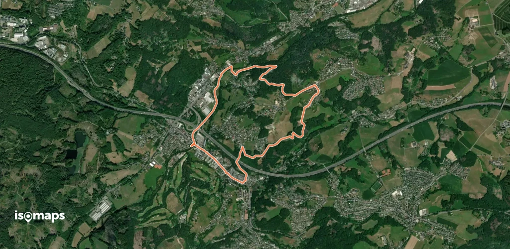 Wanderparkplatz Steinenbrück Rundweg A3