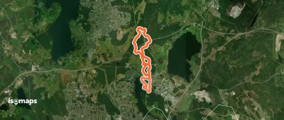 Skavlöten motionsspår 10km grönt