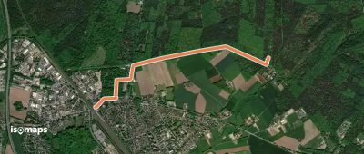 Hohe Mark Steig Zugangsweg Marl-Sinsen