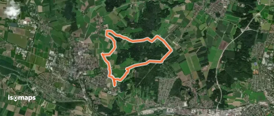 Nordic Walking Rundstrecke 1 - schwer