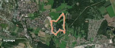 Nordic Walking Rundstrecke 3 - leicht