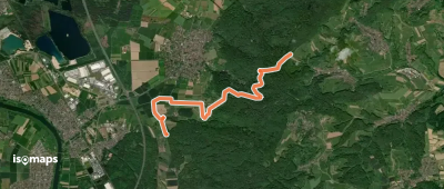 Gebietswanderweg Roter Schrägstrich: Hohl - Rückersbacher Schlucht