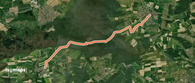Roter Punkt, Kleingartach - Ochsenburg