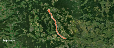 Hauptlinie des SAV (blauer Strich)