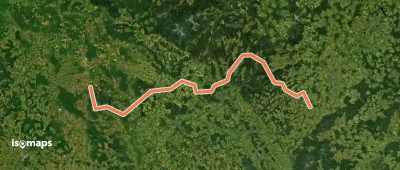 Europäischer Fernwanderweg E6, Deutschland, Frankenwald