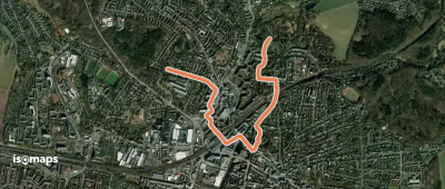 European Long distance path E1 - part Germany, Hamburg (alternative route Bergedorf)