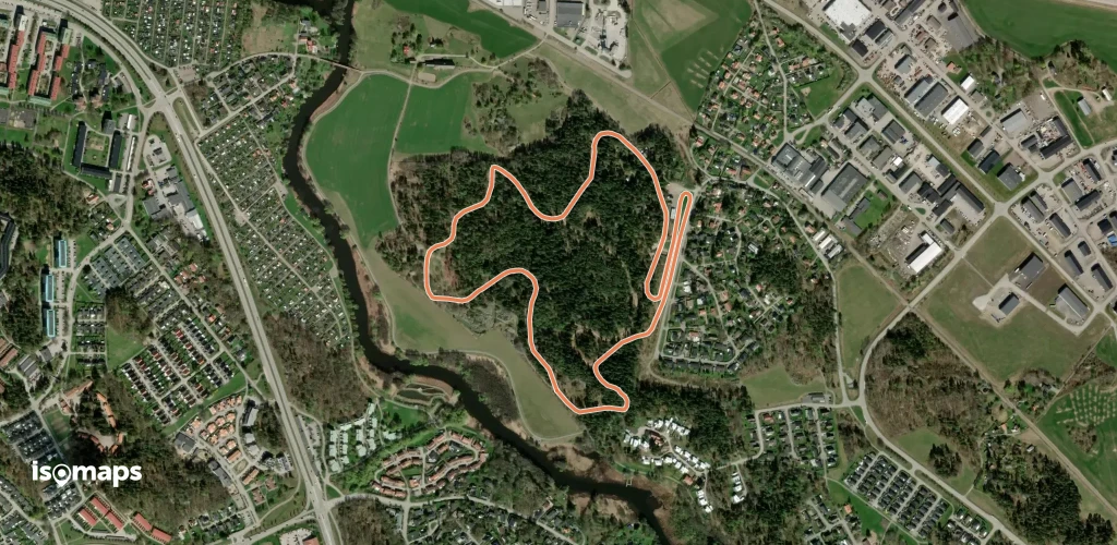 Hackefors motionsspår 2,9 km