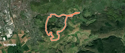 Rundwanderweg Bensheim Bordmühle 2: Hemsberg-Weg
