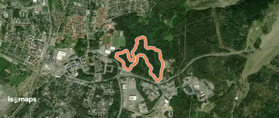 Vallentuna IP 2.6km röd