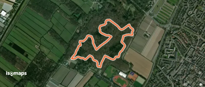 Keukenhofbosch paarse route