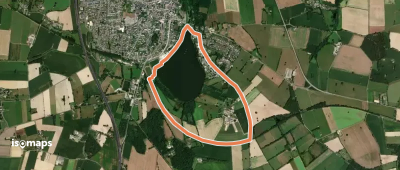 Tour du lac de Bain-de-Bretagne