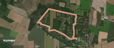 Vandreruter i Arrild Ferieby, orange
