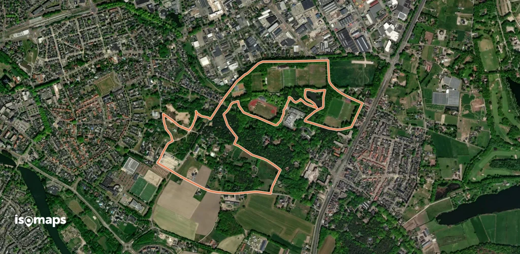 Leemweg wandelroute - Geel 5 km
