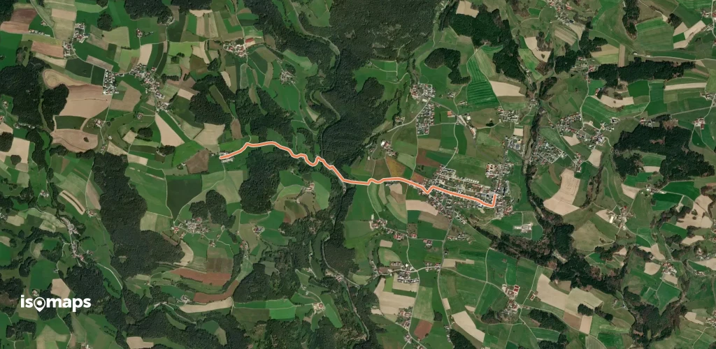 Wanderweg A5 Alberndorf - Weikersdorf