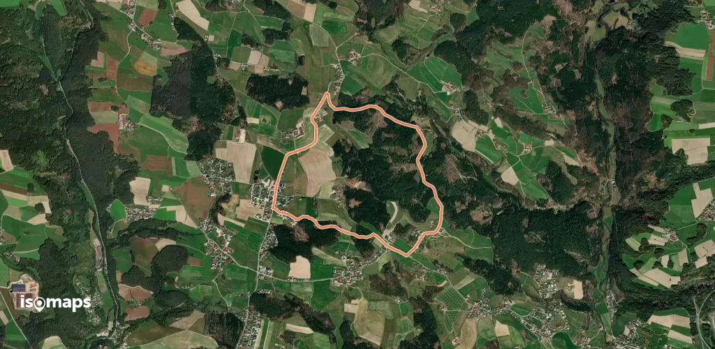 Wanderweg A7 Spattendorf-Lindach-Aich