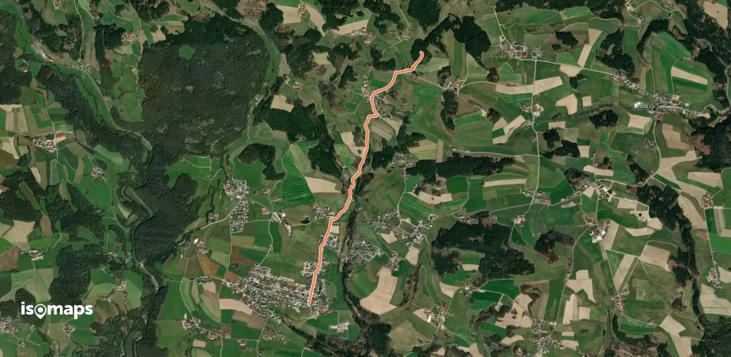 Wanderweg A1 Alberndorf - Aschlberg