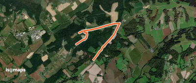 Chemin de Castagnas à Tury