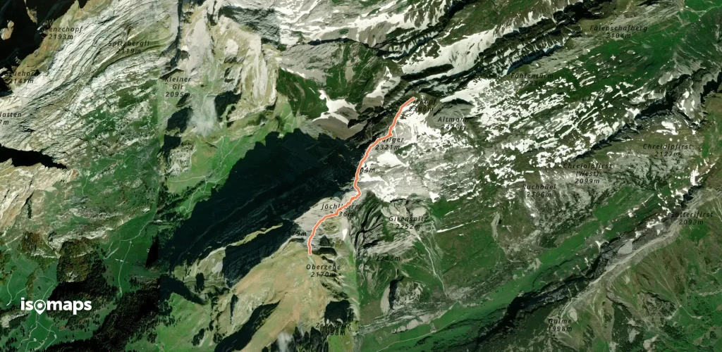 Schafbergsattel - Altmannsattel