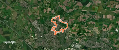 WNW Twente - Oud Borne/Stroomesch/Spanjaardgemaal - blauwe route