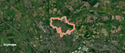 WNW Twente - Oud Borne/Stroomesch/Spanjaardgemaal - rode route