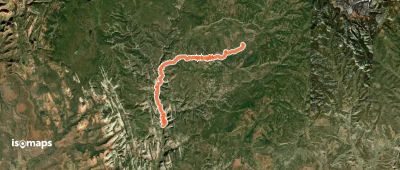 Zion Narrows Top-Down Hiking Route