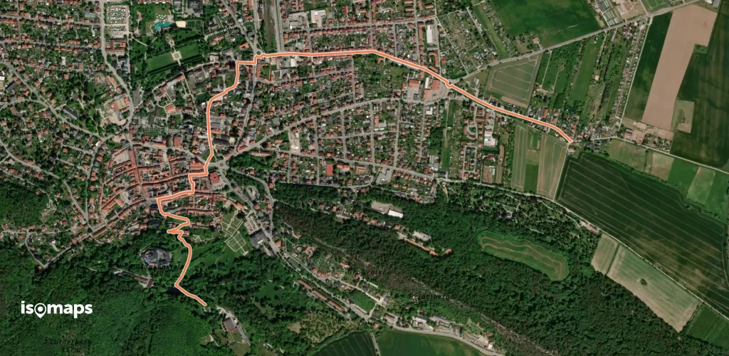 Der Mühlenweg am alten Mühlenbach