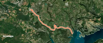 Sentier mobilité douce Chorges - Baie Saint-Michel