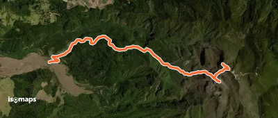 Sendero al Volcán Barú