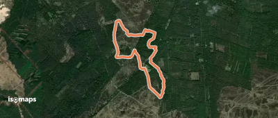 WNW Veluwe - Stakenberg - rode route