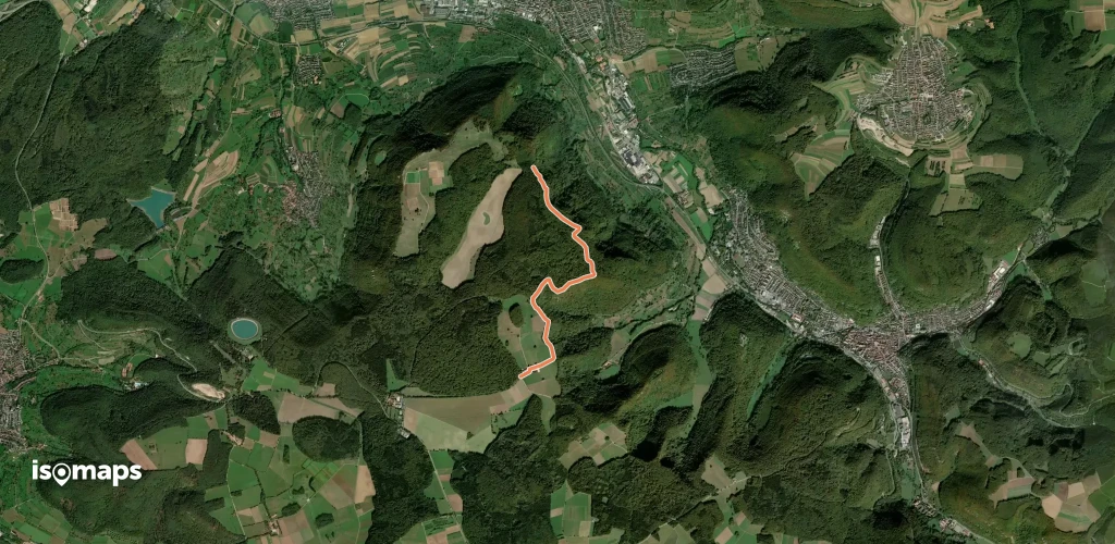 SAV Nebenweg Fohlenhof - Höllenlöcher