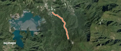 水社大山北稜線