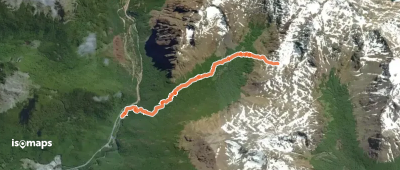 laguna de los 5 hermanos sandero