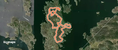 Björkö 11 km track
