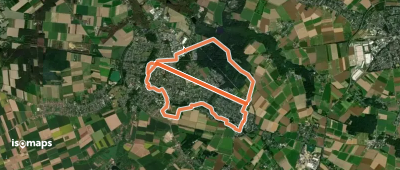 Nordic Walking Park Wegberg Route Rot