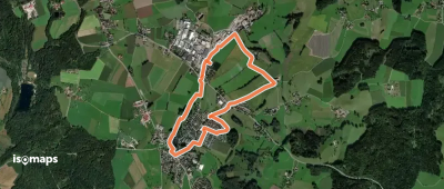 Rundwanderweg 1 Ortsrunde Gemeinde Grünkraut