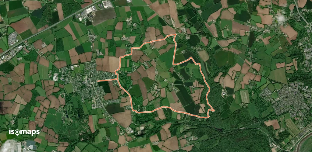 Circuit Ruines, moulin de pen ar c'hoat