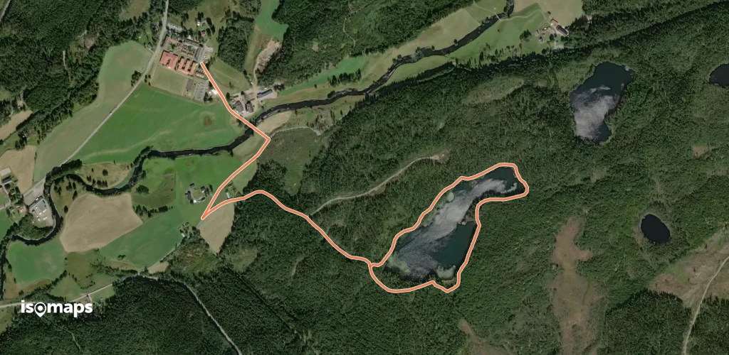 Viskadalens Vandringsled Orange