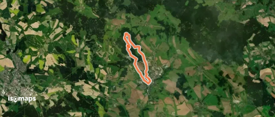 Obrázková cesta lesem Ochoza